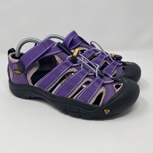 Keen Youth 5 Heli Newport H2 Sandals Purple Hiking Outdoor Water Sports Shoes
